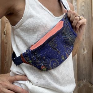 Sac banane bleue nuit