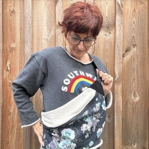 Banane fleurs & velours XXL