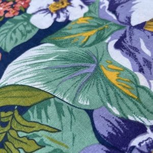 Motif fleurs violet culotte frou frou