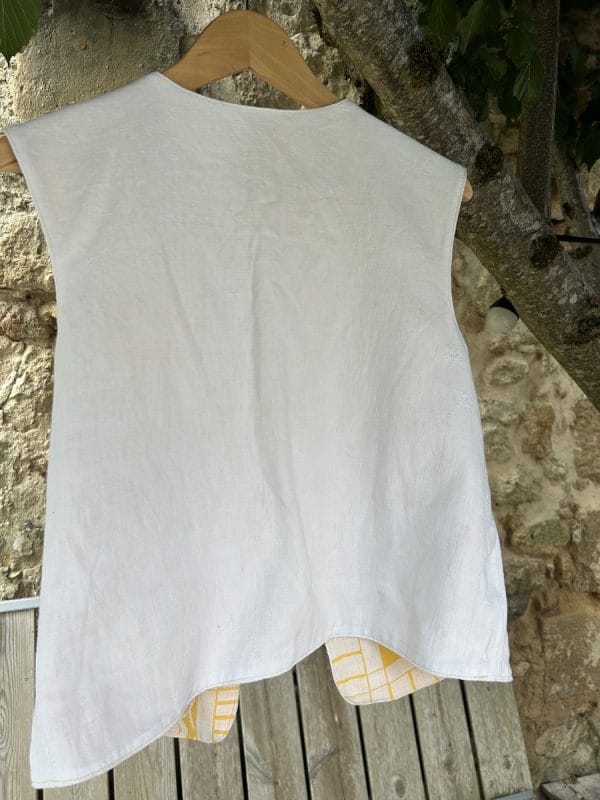 GILET DE BERGER BULLES JAUNES – Image 6
