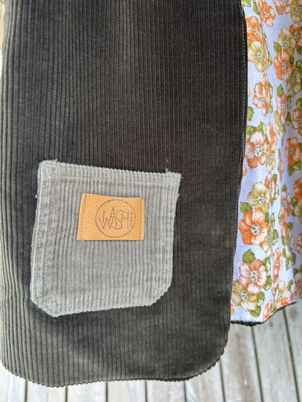 GILET DE BERGER VELOURS KAKI – Image 4