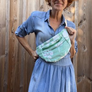 BANANE DRAP DE PLAGE VERT